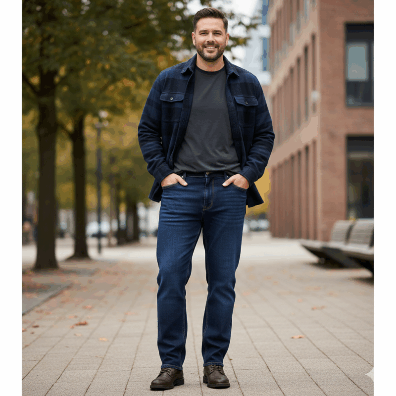 Big & Tall Men’s Straight-Leg Pants
