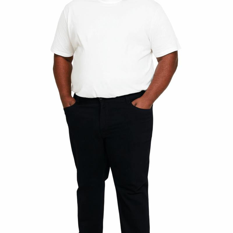 Plus-Size Men’s Straight-Leg Pants